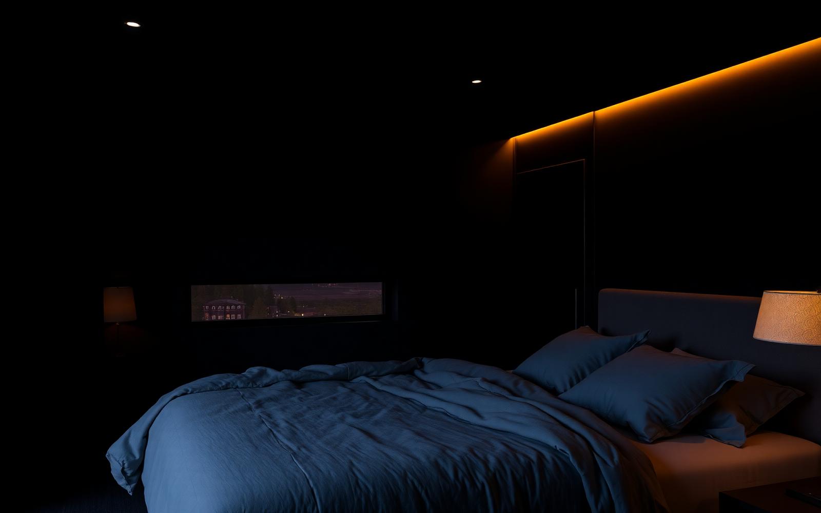Bedroom & Sleep — intelligent residence walkthrough