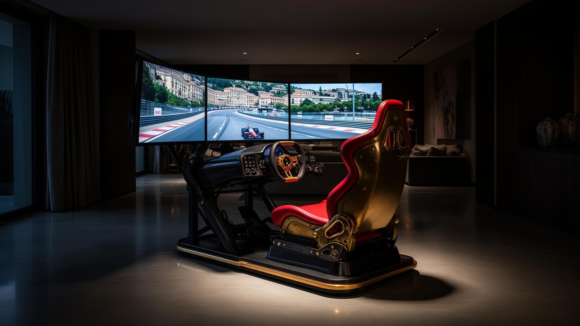 F1 Motion Simulator Lounge