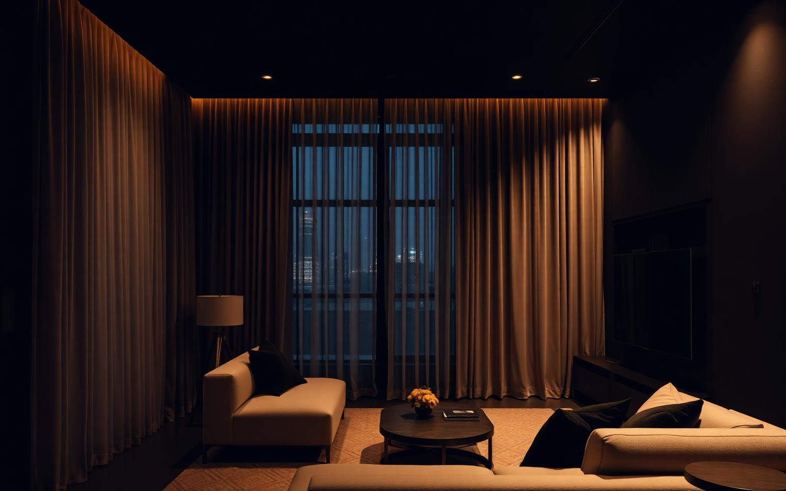 Living Room — intelligent residence walkthrough